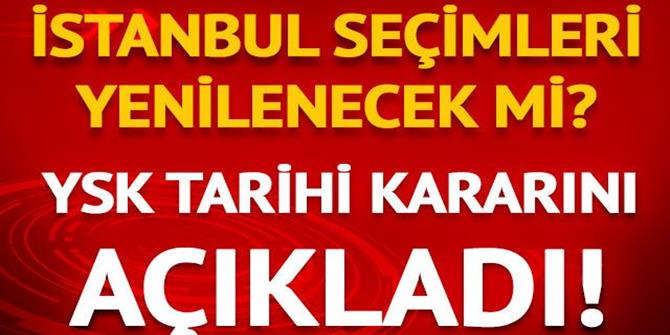 İşte İstanbul seçimlerinin yapılacağı tarih