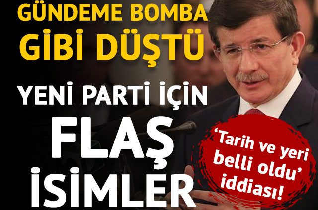Kulis: Davutoğlu yeni partinin duyurusunu Diyarbakır'da yapacak
