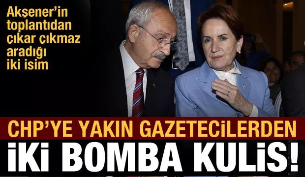 Adaylıkta kırılma anı: Kılıçdaroğlu ile Akşener restleşti, araya diğer liderler girdi