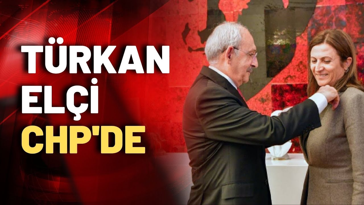 Türkan Elçi CHP'de: Rozetini Kılıçdaroğlu taktı