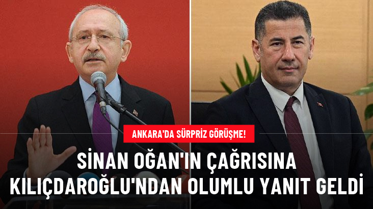 Kılıçdaroğlu'ndan sürpriz görüşme! Cumhurbaşkanı adayı Sinan Oğan ile seçim güvenliğini konuşacaklar