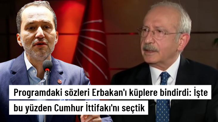 Erbakan'dan Kılıçdaroğlu'nun LGBT çıkışına tepki