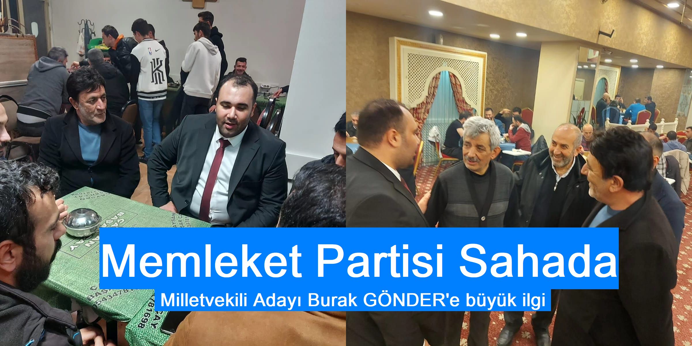Memleket Partisi Erzurum'da sahaya indi