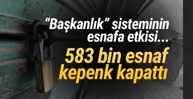 CHP'li Ağbaba: Başkanlık sisteminde 583 bin esnaf iflas etti