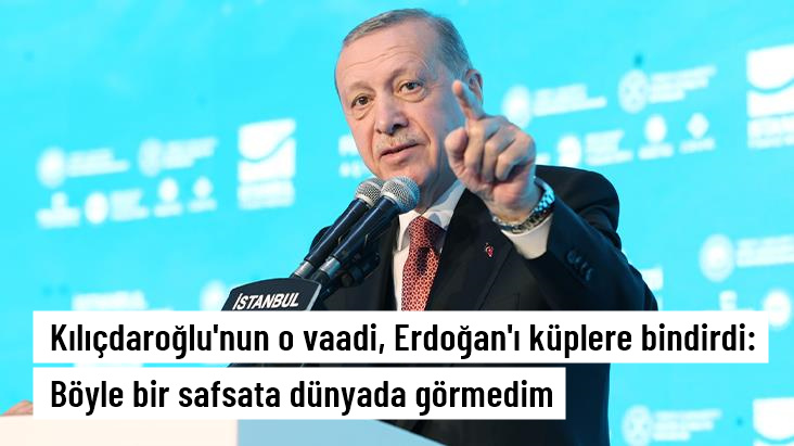 Erdoğan, Kılıçdaroğlu'nun "300 milyar dolar" vaadine sert çıktı