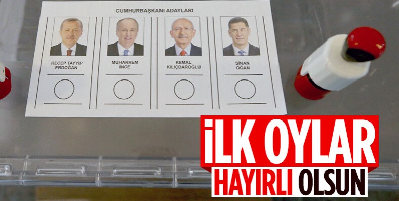 14 Mayıs seçimleri için gümrüklerde oy kullanma işlemi başladı