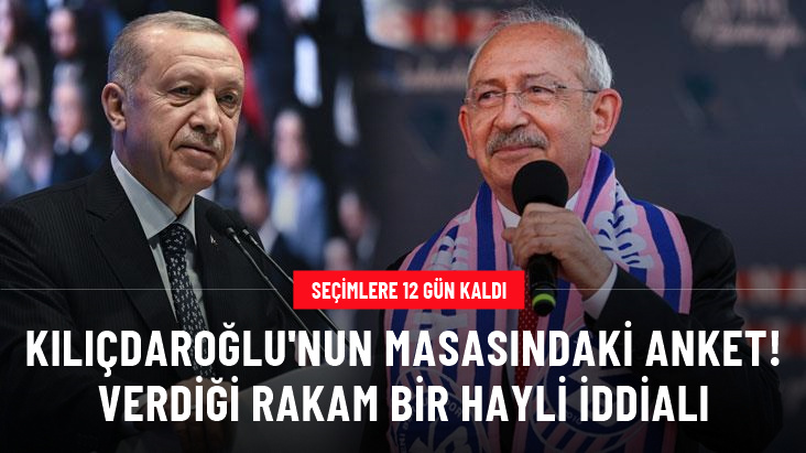 Seçimi sayılı günler kala Kılıçdaroğlu'ndan hayli iddialı çıkış: Yüzde 60'la seçileceğim