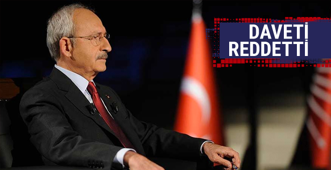 Kılıçdaroğlu meclis başkanını davetini reddetti