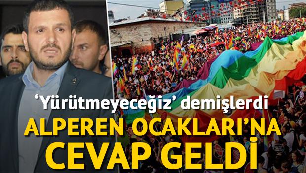 Alperen Ocakları'na cevap geldi