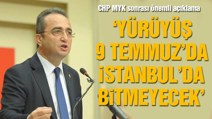 CHP, 9 Temmuz’da Maltepe’de miting yapacak