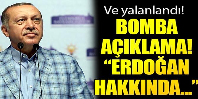 Adalet Bakanlığı'ndan Erdoğan açıklaması