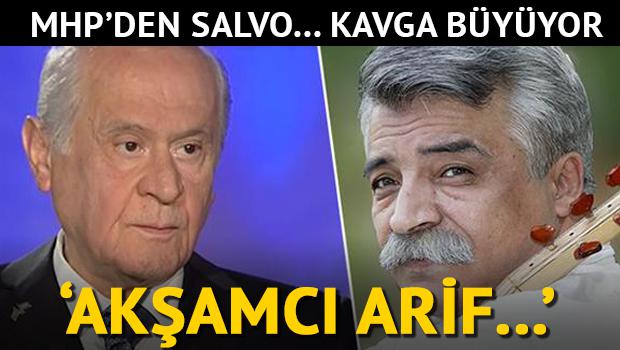 MHP'den Ozan Arif'e salvo: Akşamcı Arif...