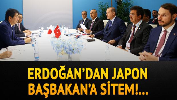 Erdoğan'dan Japonya'ya FETÖ mesajı...
