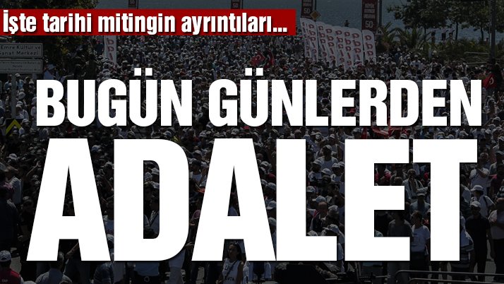 Adalet Buluşması’nın detayları