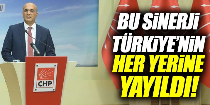 Tekin: Bu sinerji Türkiye'nin her yerine yayıldı