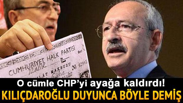 Darbe raporuna CHP ekine tepki