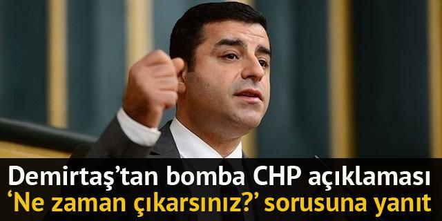 Demirtaş: CHP ve HDP’nin birbirlerine eleştirileri bu dönem ertelenebilir