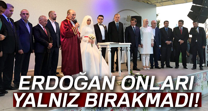 Erdoğan 15 Temmuz kahramanı ailenin mutlu gününe ortak oldu