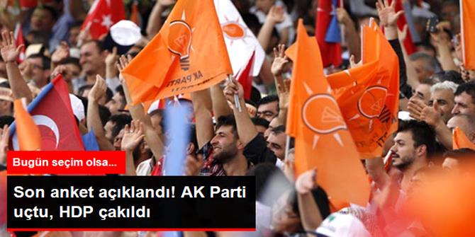 AK Parti Uçtu, HDP Baraj Altında Kaldı