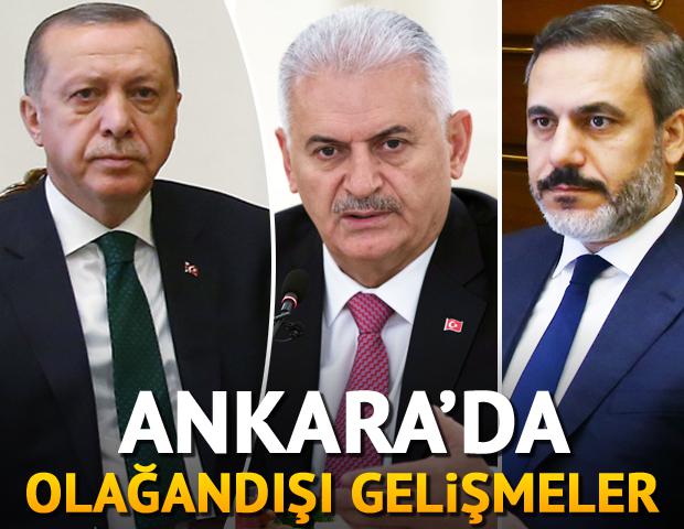 Ankara’da olağandışı gelişmeler