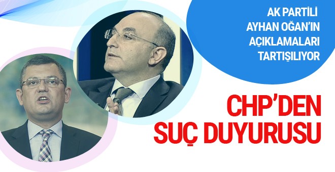 AK Partili Oğan'a CHP'den sert tepki