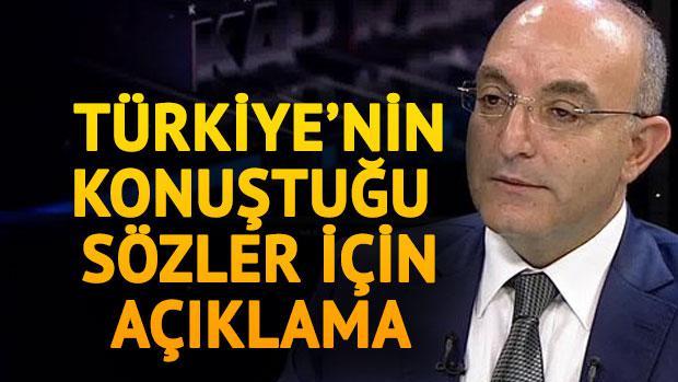 Türkiye'nin konuştuğu sözler için açıklama