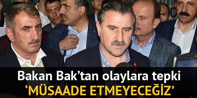 Bakan Bak: En önemli işimiz şiddeti önlemek olacak