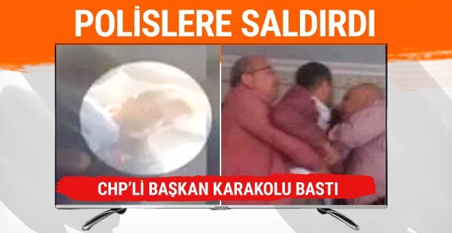 CHP'li Ekrem İmamoğlu karakol basıp polislere saldırdı