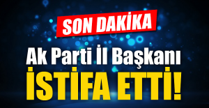 AK Parti Ağrı İl Başkanı Atmaca görevinden istifa etti