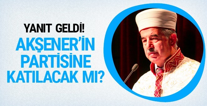 Bardakoğlu'ndan yanıt geldi!