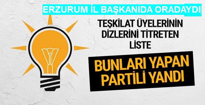 AK Parti'de bunları yapanlar yandı!