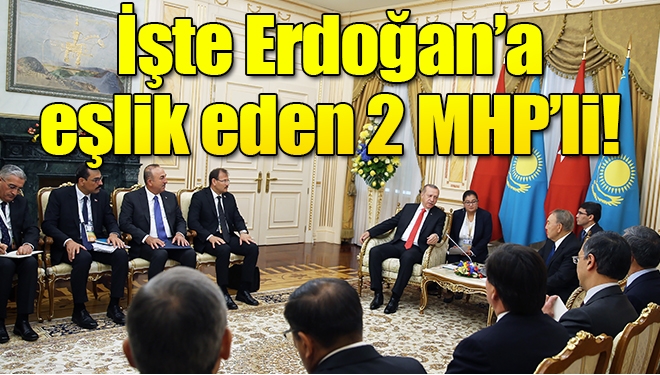 Erdoğan Kazakistan’da resmi törenle karşılandı
