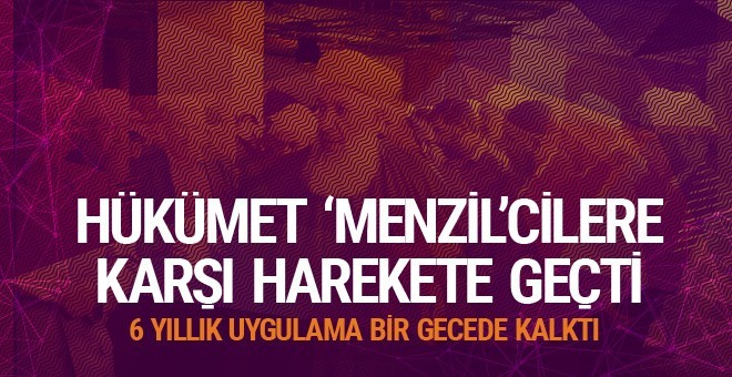 Hükümet Menzil Tarikatı'na karşı düğmeye bastı