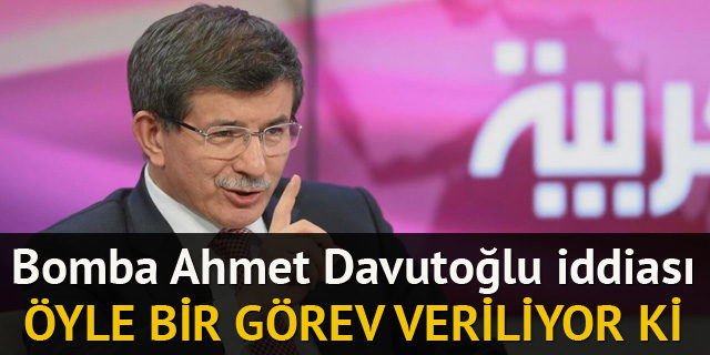 Ahmet Davutoğlu, Meclis Başkanı olacak'