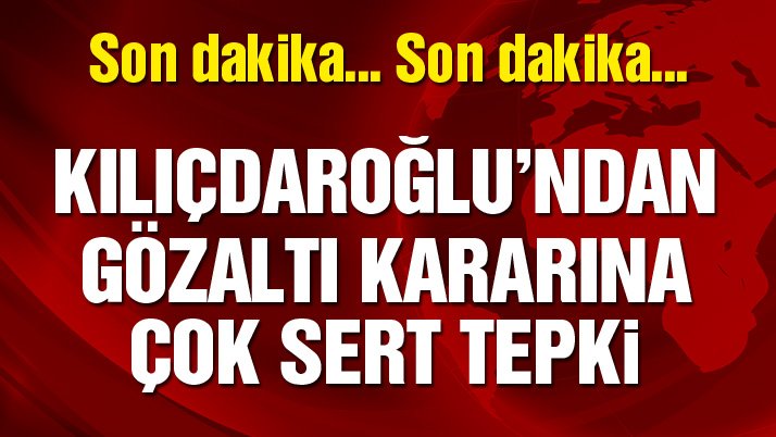 Kemal Kılıçdaroğlu’ndan ilk açıklama