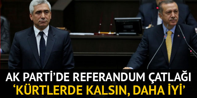 Ensarioğlu'ndan 'Irak referandumu' açıklaması