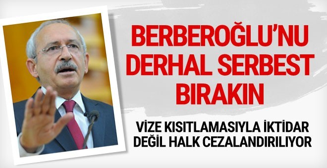 Kılıçdaroğlu'ndan Enis Berberoğlu ve ABD çıkışı