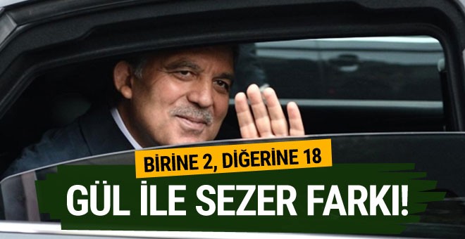 Ahmet Necdet Sezer'e 2, Abdullah Gül'e 18 araç!...