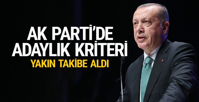 AK Parti'de adaylık kriteri! Erdoğan bizzat izliyor