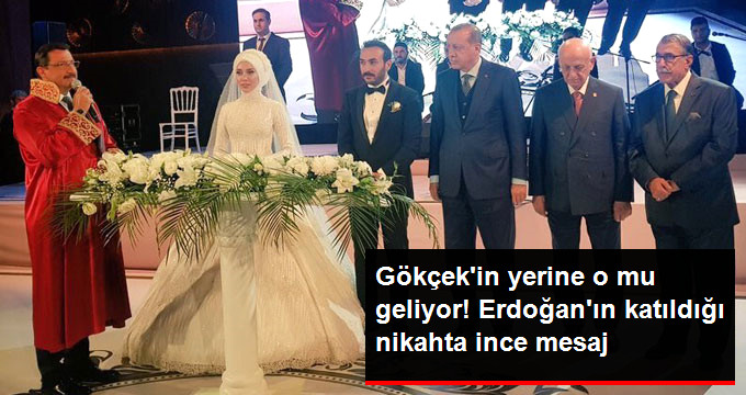 Erdoğan'ın Şahitlik Yaptığı Nikahı Gökçek Yerine Keçiören Belediye Başkanı Mustafa Ak Kıydı