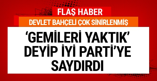 MHP Lideri Bahçeli'den Akşener'cilere zehir zemberek sözler