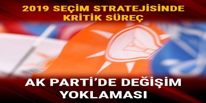 AK Parti’de değişim yoklaması