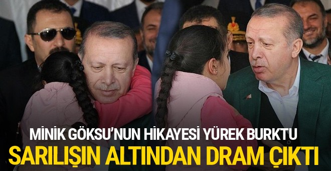Cumhurbaşkanı Erdoğan’a sarılışın altından dram çıktı