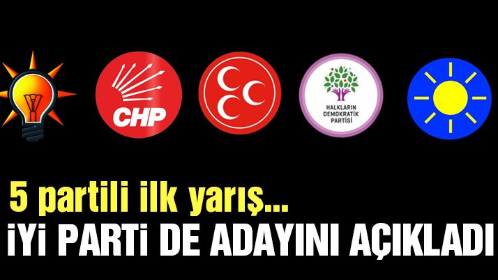 İYİ Parti’nin adayı Yusuf Halaçoğlu oldu