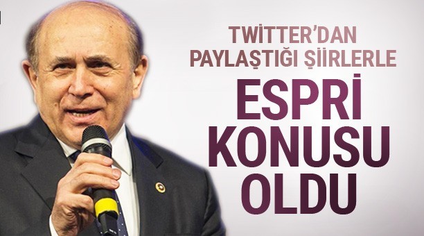 Burhan Kuzu paylaştığı şiirlerle yine espri konusu oldu!