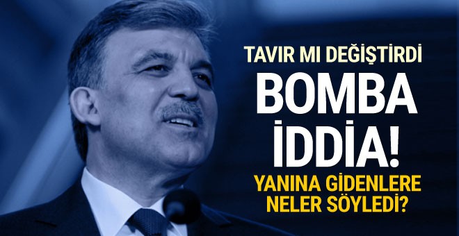 Bomba Abdullah Gül iddiası! Yanına gidenlere ne dedi?