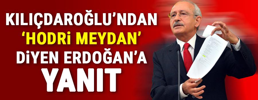Kılıçdaroğlu'ndan 'hodri meydan' diyen Erdoğan'a cevap