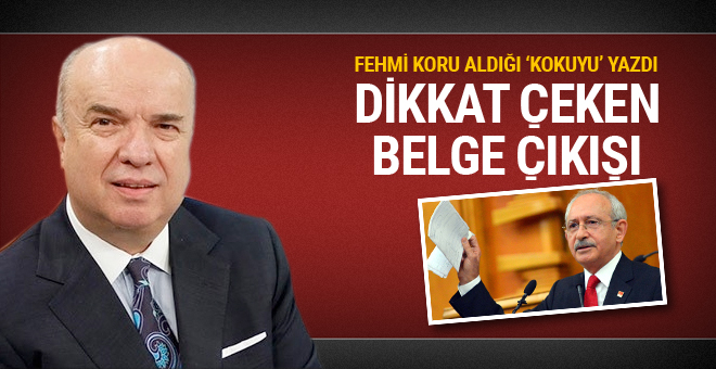 Fehmi Koru'dan dikkat çeken belge açıklaması