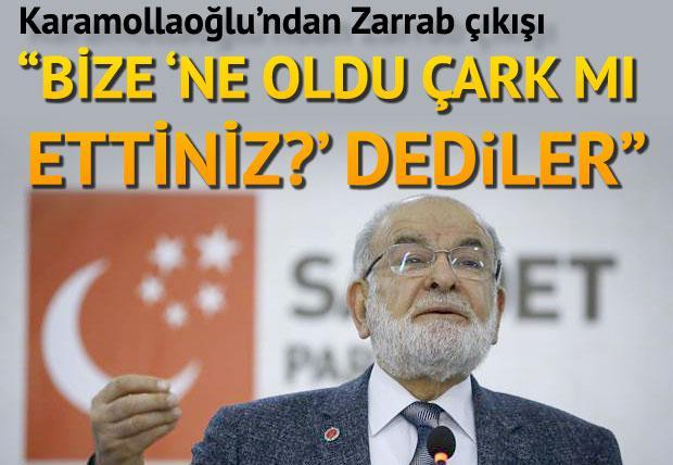 Karamollaoğlu: Bize 'ne oldu çark mı ettiniz' dediler