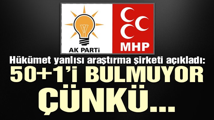 Hükümet yanlısı anket şirketinden çarpıcı seçim tahmini